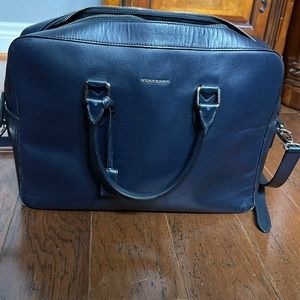 Burberry men’s large London Leather briefcase